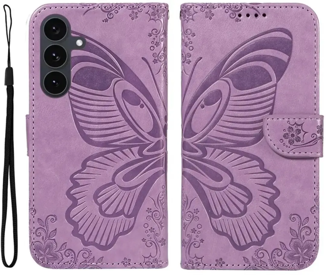 Selected Hoesje Samsung Galaxy S25 FE Wallet Book