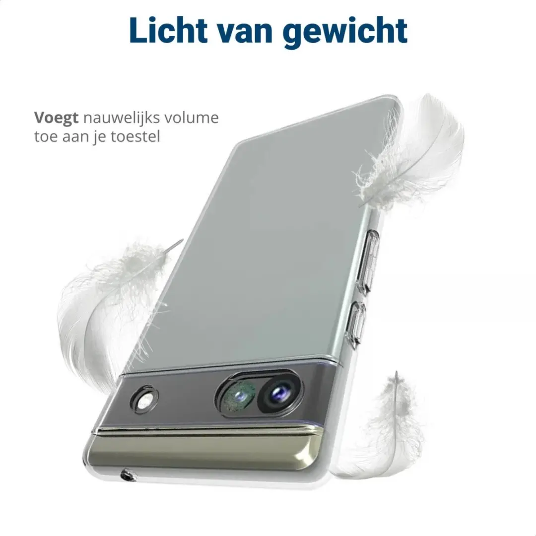 Google Pixel 6a Hoesje Schokbestendig Transparant
