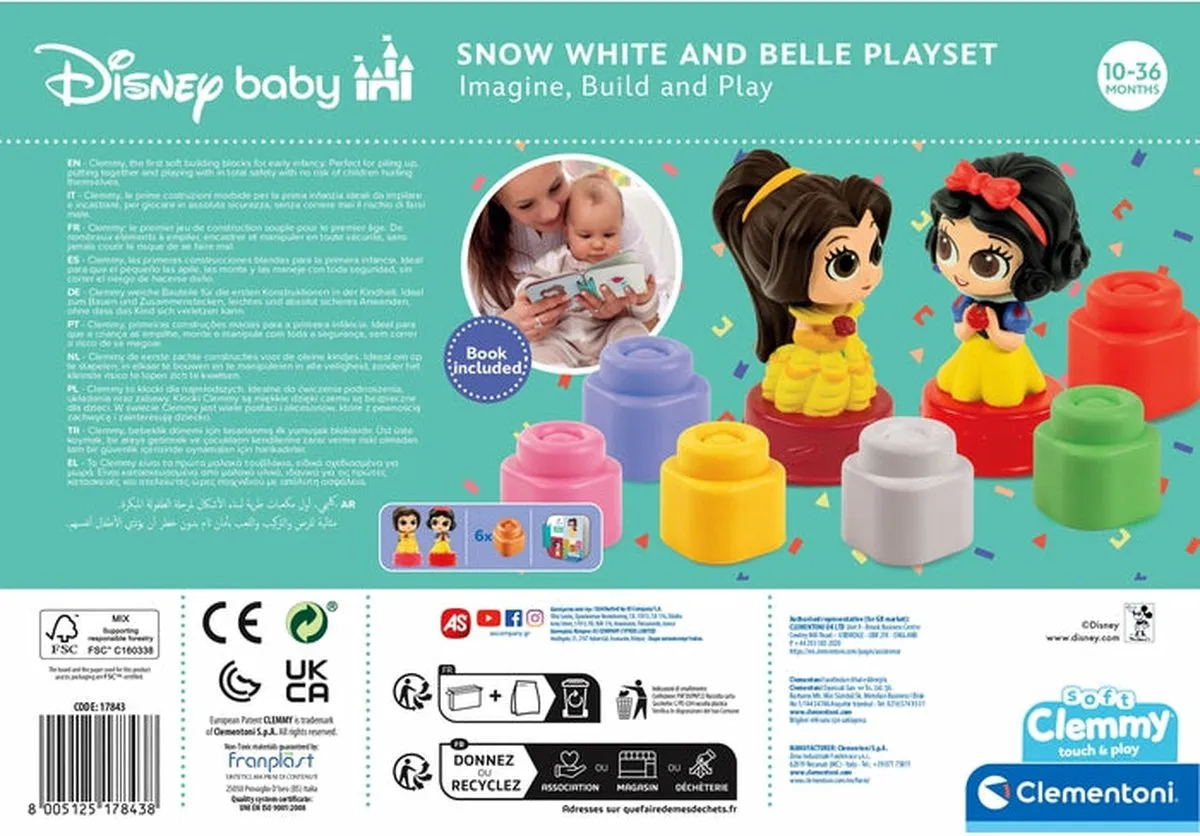 Clementoni Disney Princess Playset Clemmy - Multicolor