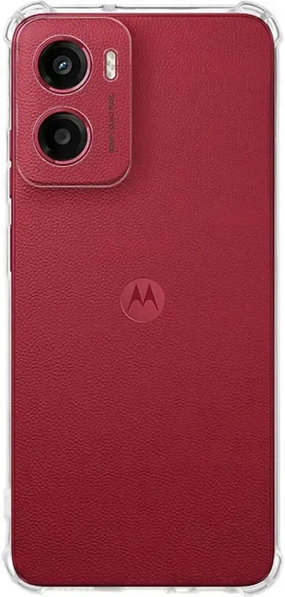 Selected Transparant Hoesje Motorola Moto E15 - Schokbestendig