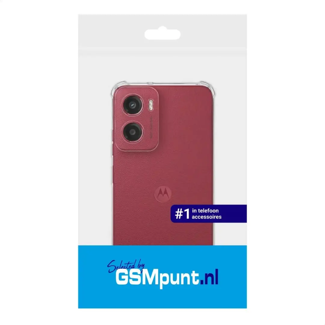 Selected Transparant Hoesje Motorola Moto E15 - Schokbestendig