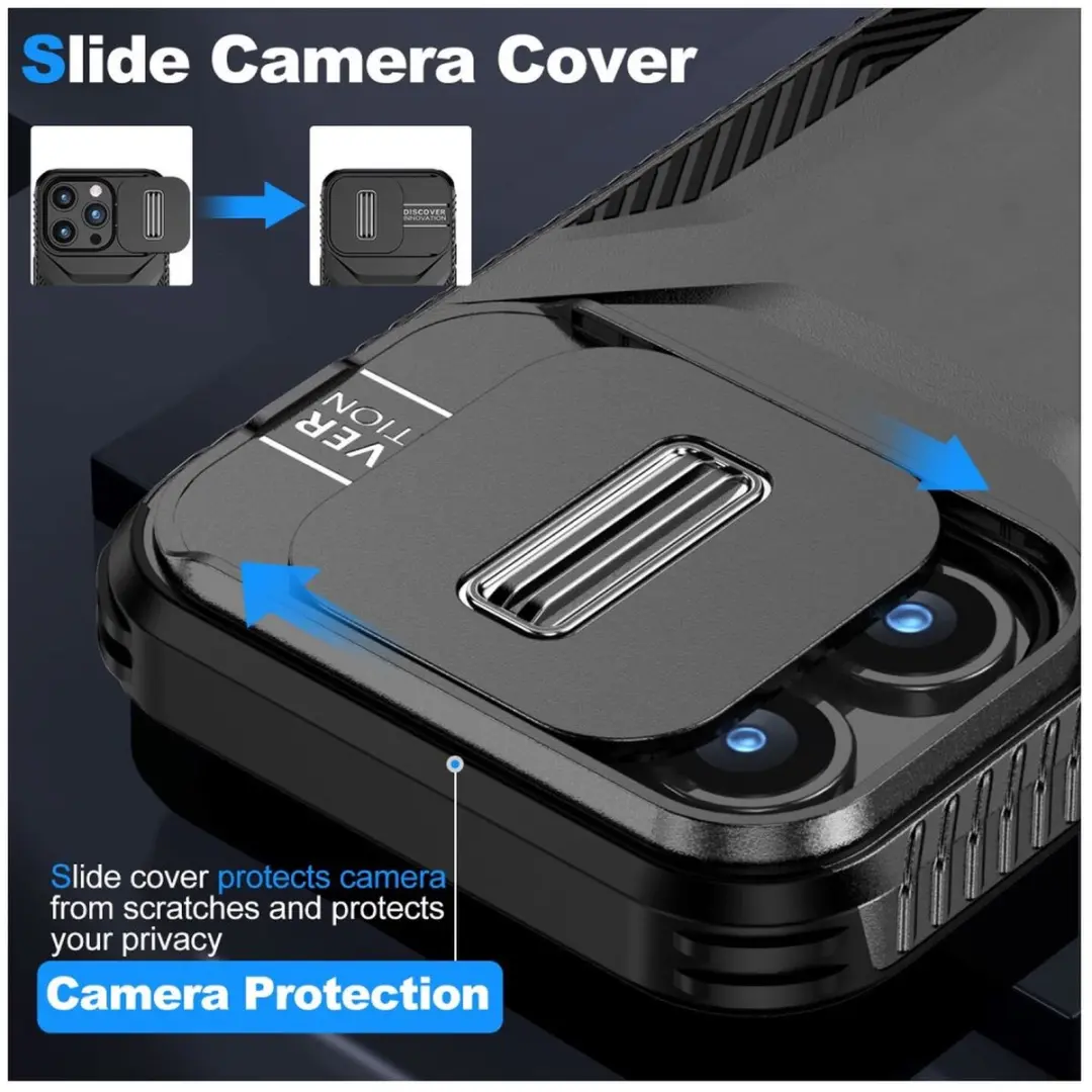 Selected Hoesje iPhone 15 Pro Back Cover - Zwart