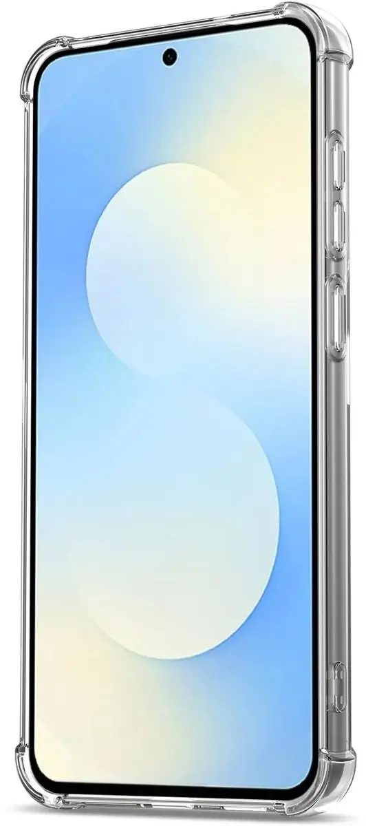 Selected by GSMpunt Transparant TPU Hoesje Samsung Galaxy A35 - Pasjeshouder
