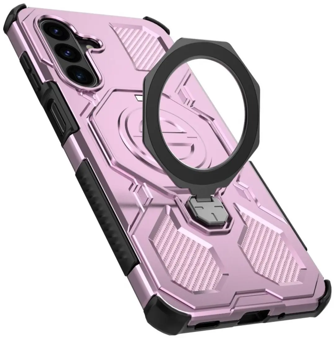 Selected Hoesje Samsung Galaxy A17 MagSafe Roze - 360° Draaibaar