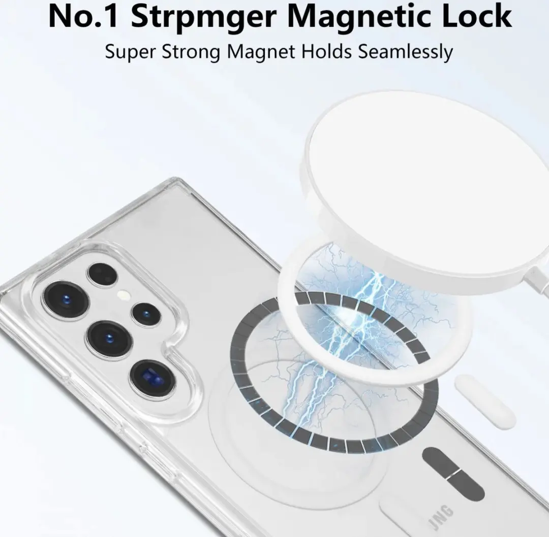 Selected Hoesje Samsung Galaxy S23 Ultra MagSafe Transparant