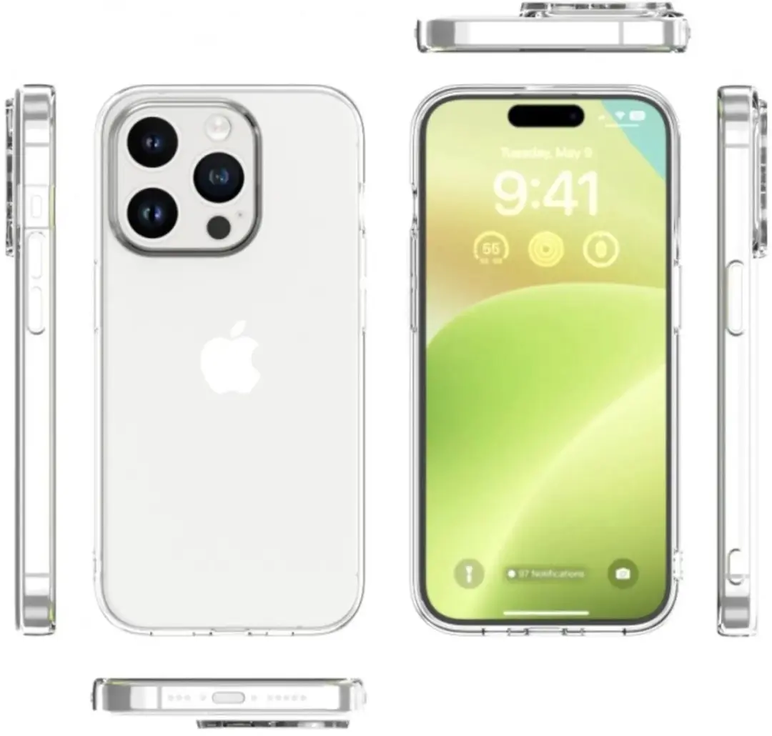 Selected Transparant TPU Hoesje iPhone 15 Pro Max - afbeelding 6 van 6