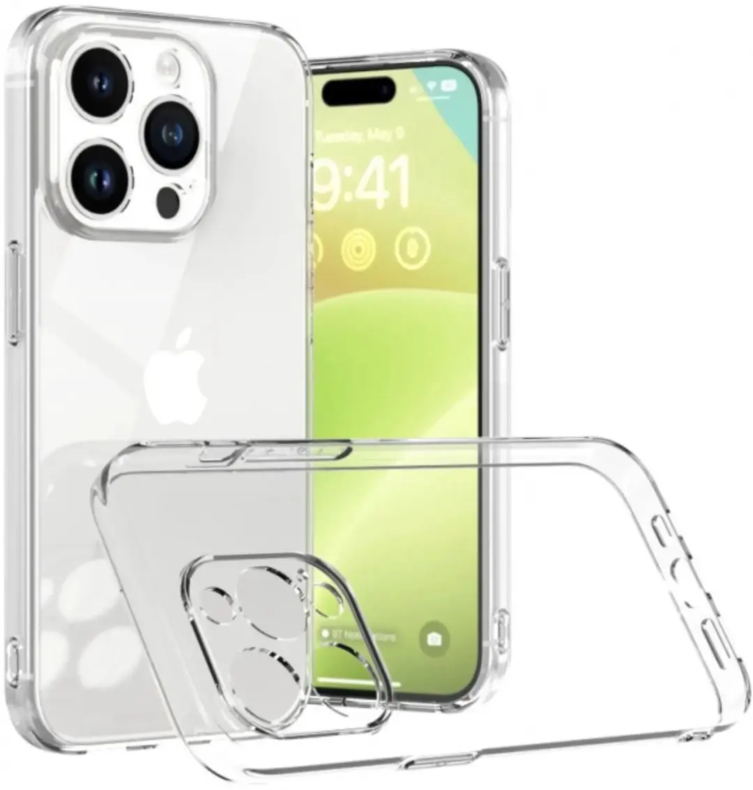 Selected Transparant TPU Hoesje iPhone 15 Pro Max