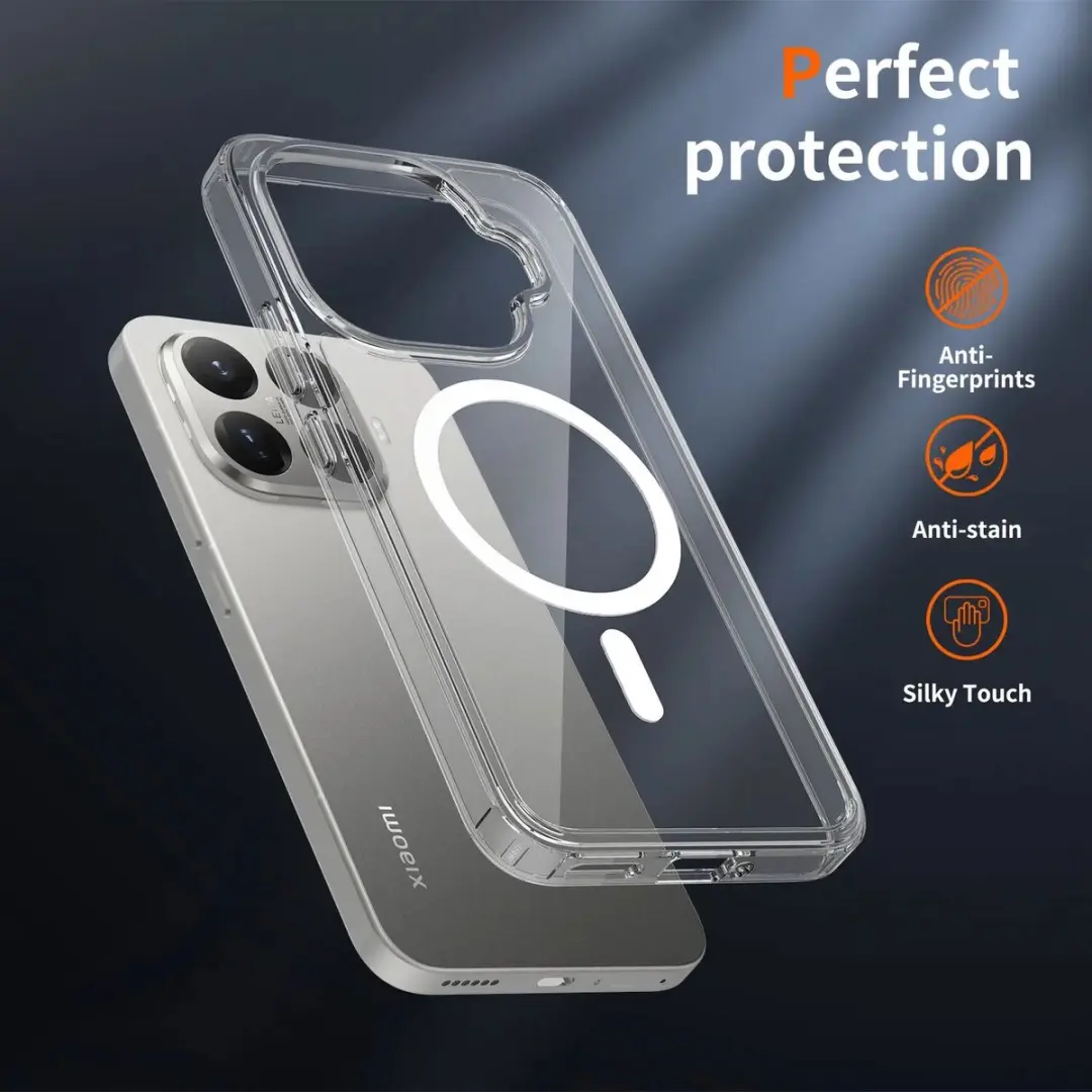 Selected Hoesje Xiaomi 15T Pro MagSafe Transparant