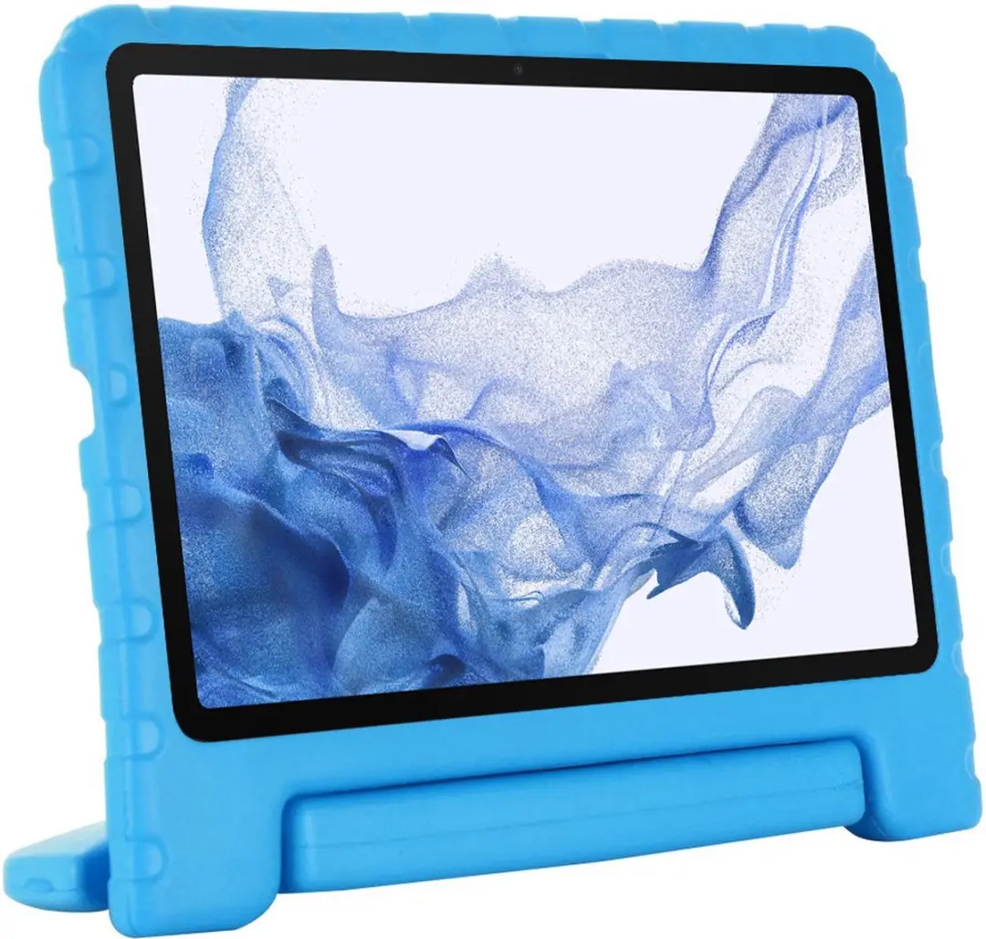 Selected Kinder Tablethoes Blauw - Samsung Galaxy Tab S8+ - met Handvat