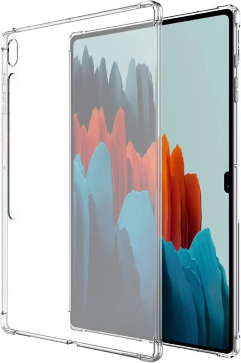 Selected by GSMpunt Schokbestendige TPU Hoes Transparant Samsung Galaxy Tab S8 U
