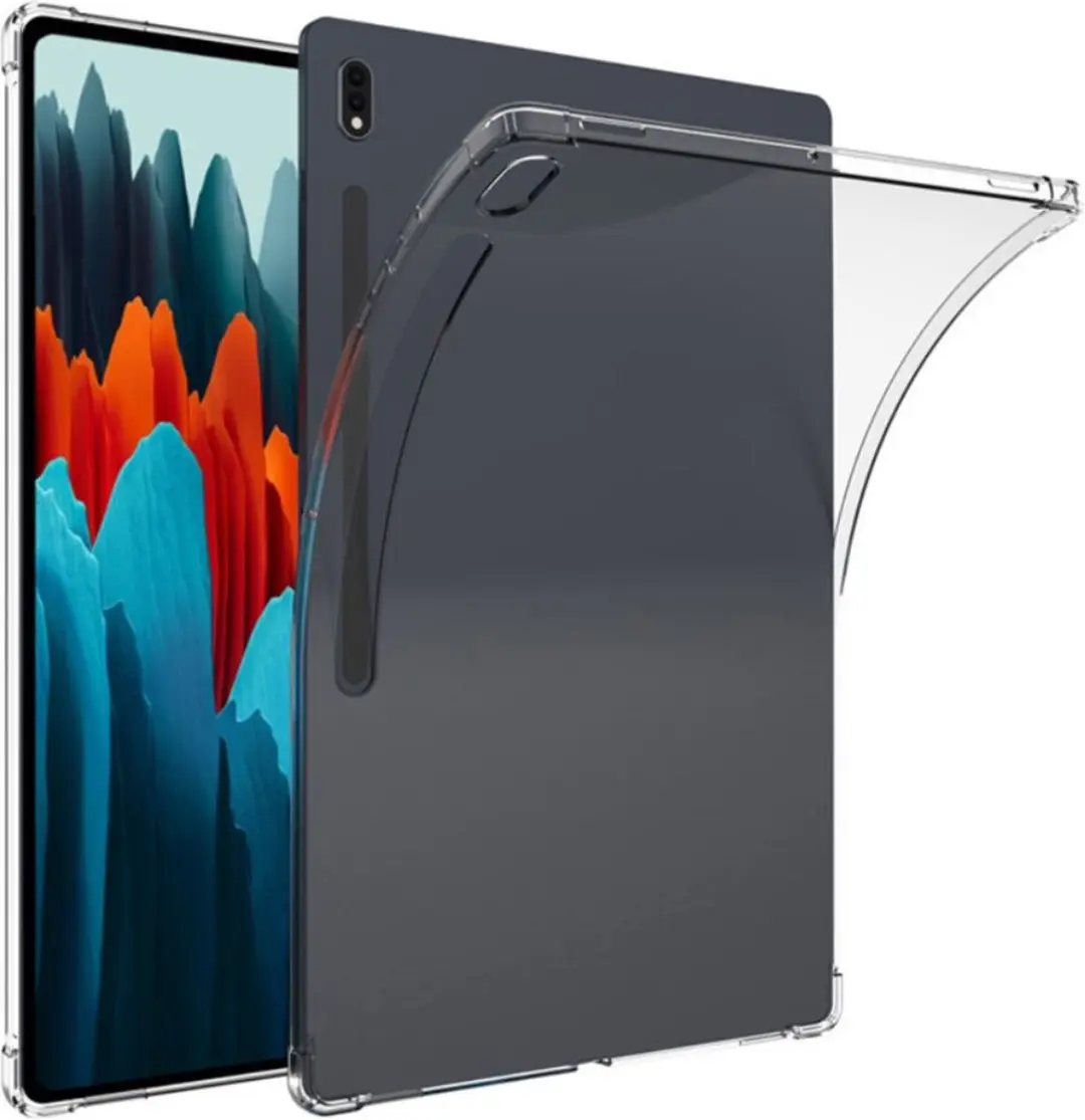 Selected by GSMpunt Schokbestendige TPU Hoes Transparant Samsung Galaxy Tab S8 Ultra