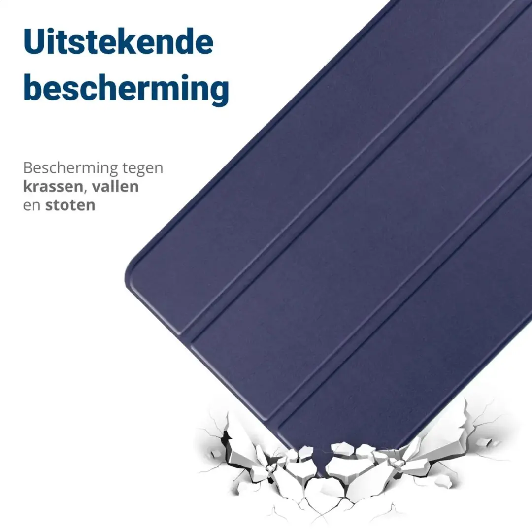 Selected by GSMpunt.nl E-Reader Hoes Kobo Libra Colour - Kunstleder Blauw
