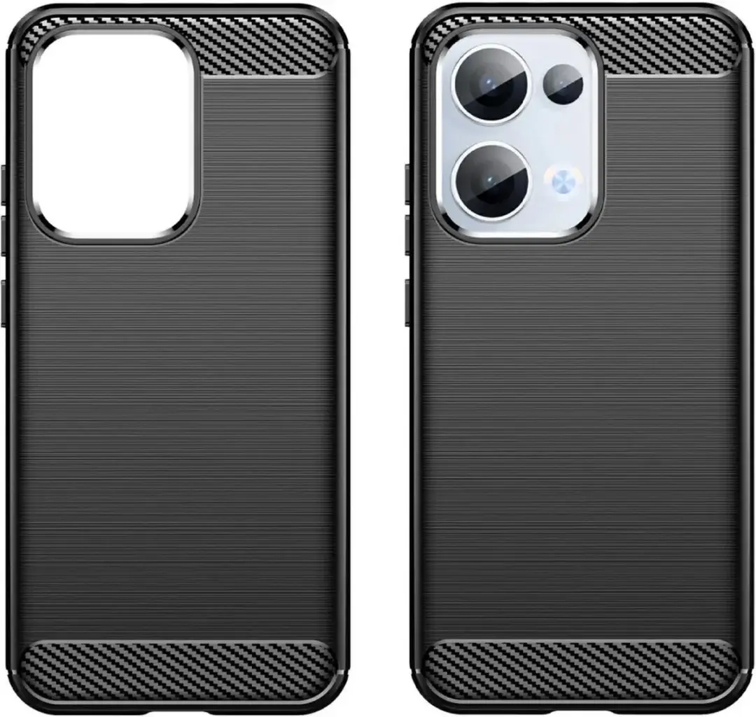 Selected TPU Hoesje Oppo Reno 13 - Zwart - afbeelding 6 van 6