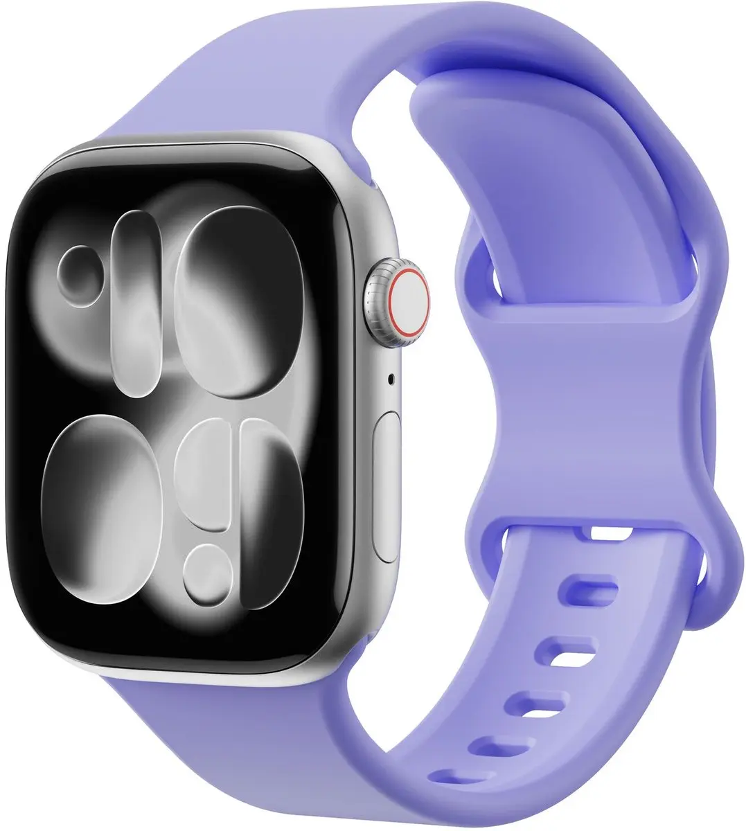 Selected SBG Siliconen Horlogebandje Apple Watch - 42/44/45/46/49mm - Lila