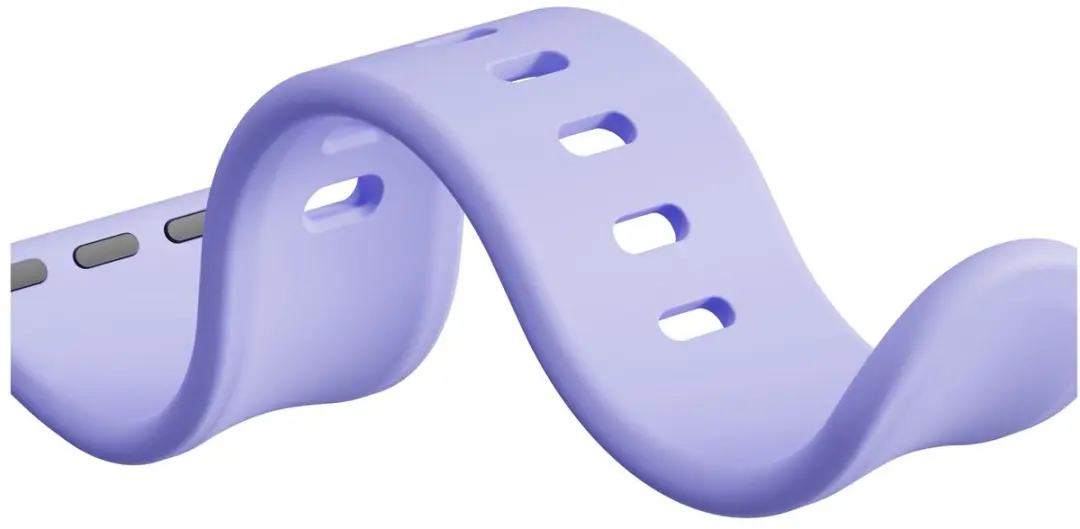 Selected SBG Siliconen Horlogebandje Apple Watch - 42/44/45/46/49mm - Lila