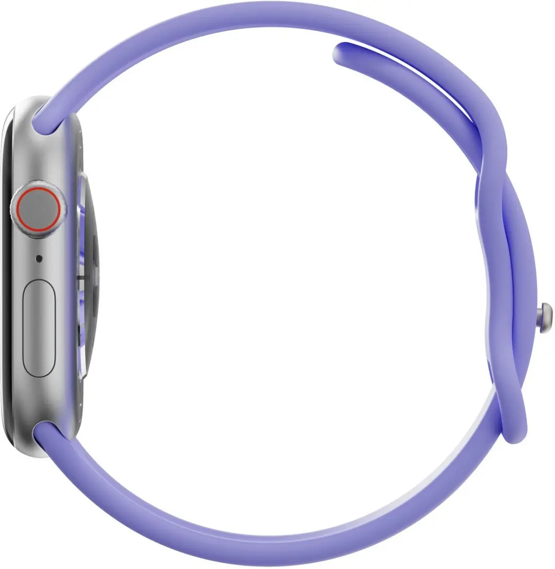 Selected SBG Siliconen Horlogebandje Apple Watch - 42/44/45/46/49mm - Lila - afbeelding 6 van 6