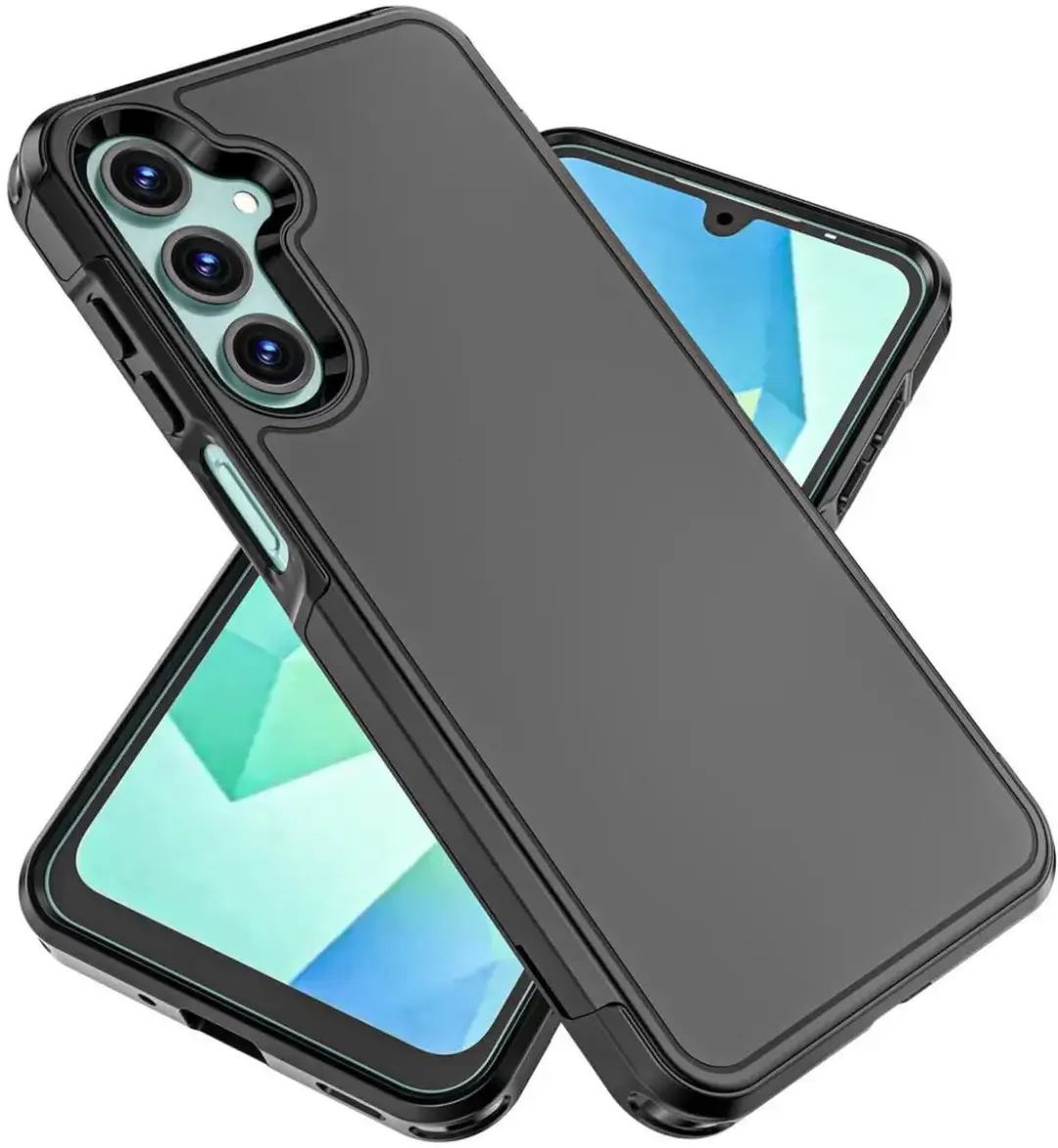 Selected Hoesje Samsung Galaxy A16 MagSafe Dual-Layer Zwart