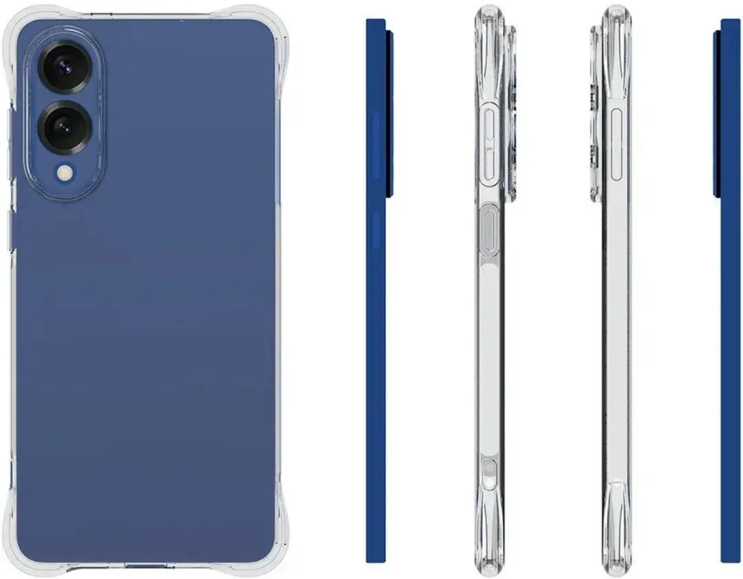Selected Transparant Hoesje Samsung Galaxy S25 Edge - Schokbestendig