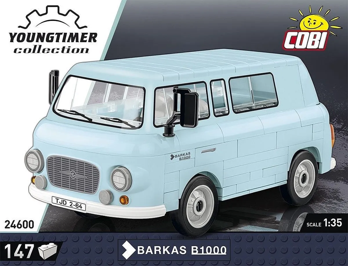 Cobi Barkas B1000 - 147 Stukken - Meerkleurig