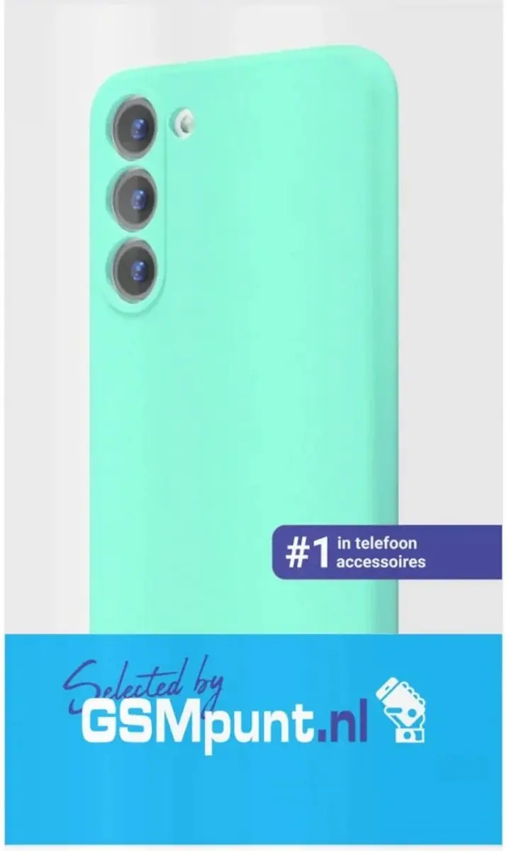 Selected Hoesje Samsung Galaxy S23 Blauw - Dun TPU