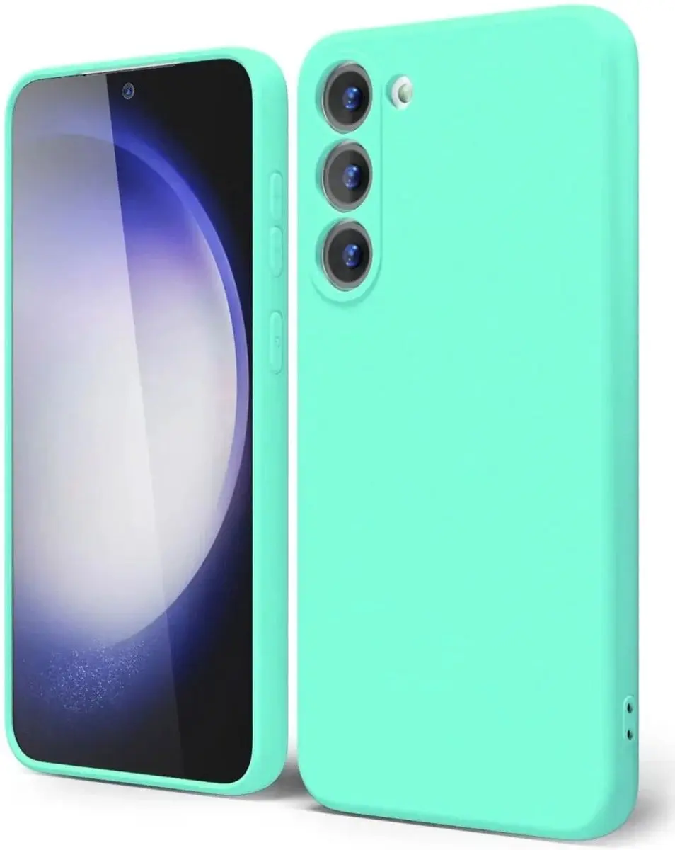Selected Hoesje Samsung Galaxy S23 Blauw