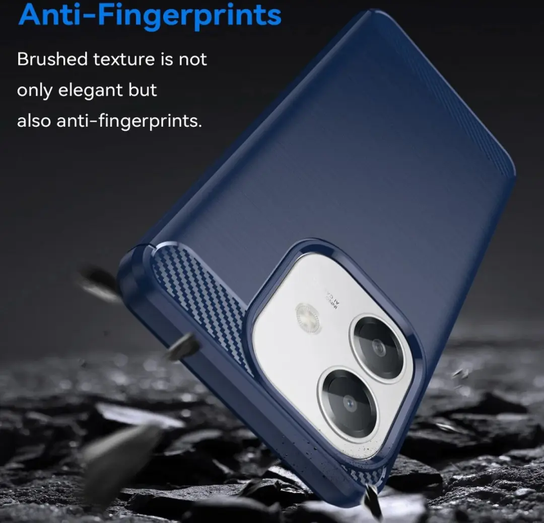 Selected TPU Hoesje Oppo A60 5G - Blauw