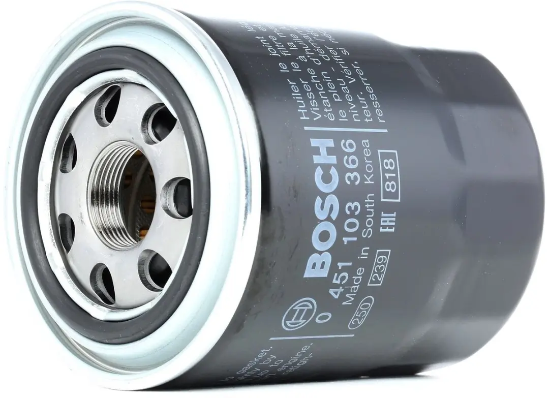Bosch P3366 Oliefilter - 118mm - M26x1.5 - o.a. Hyundai/Kia/Mitsubishi