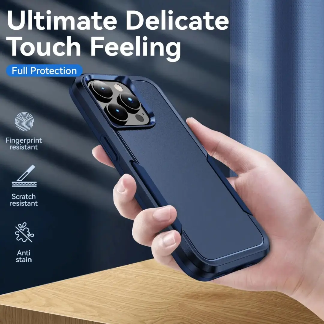 Selected Back Cover iPhone 14 Pro Max Blauw