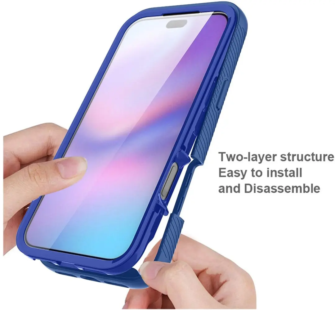 Selected by GSMpunt.nl iPhone 17 Pro Max Hoesje - Blauw - MagSafe