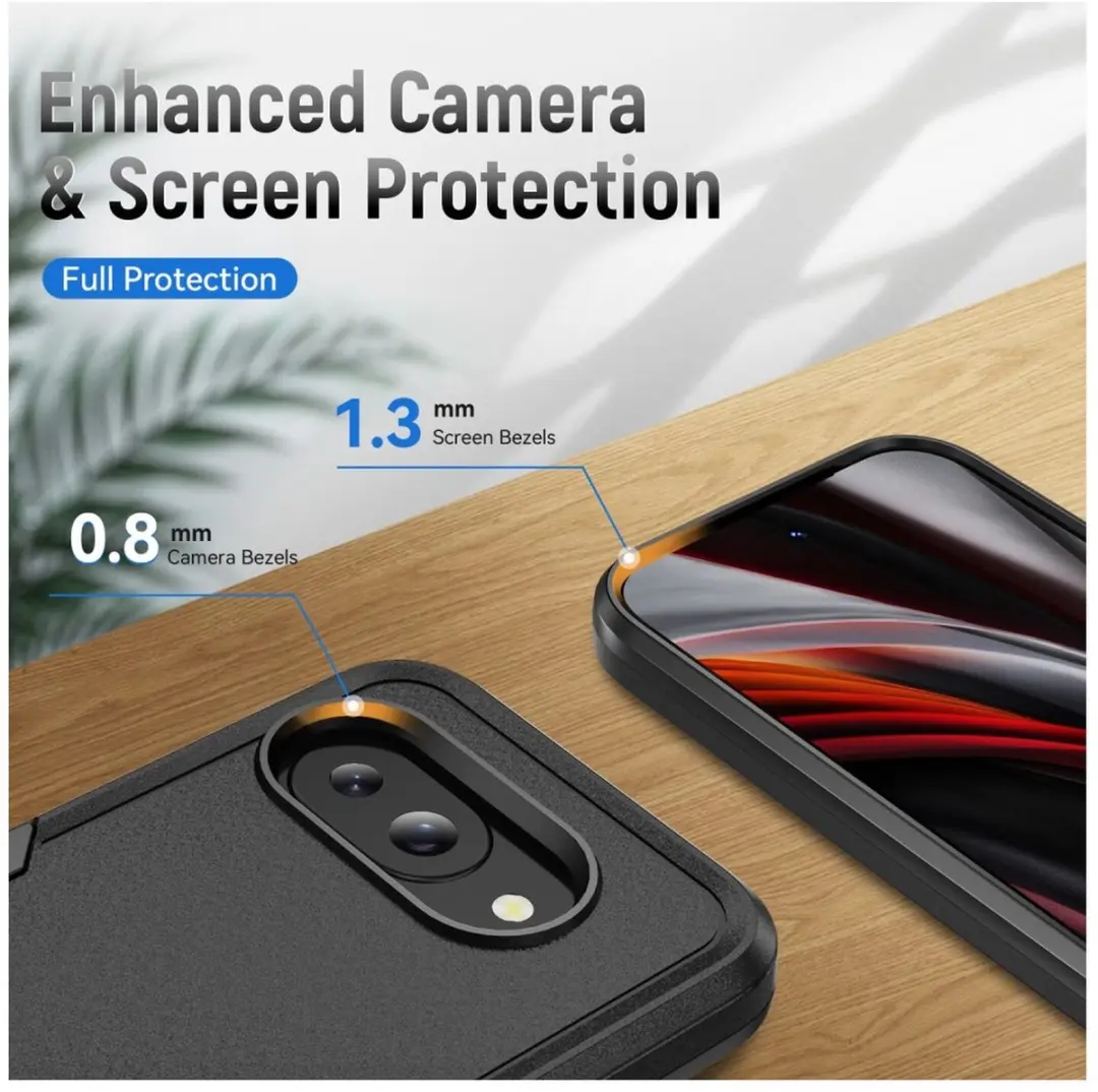 Selected Back Cover Google Pixel 9a - Schokbestendig Zwart