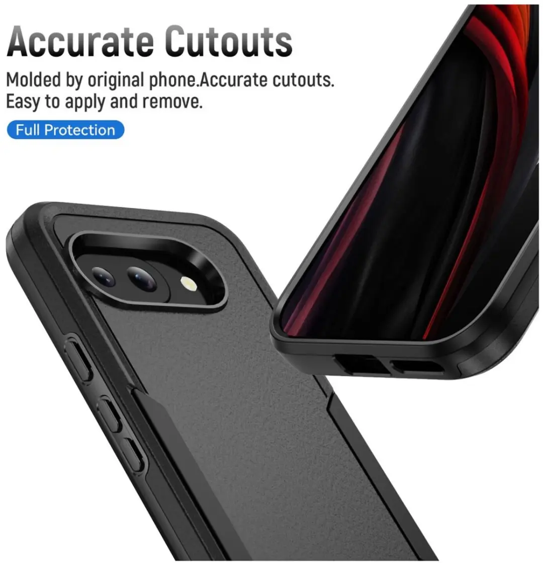 Selected Back Cover Google Pixel 9a - Schokbestendig Zwart