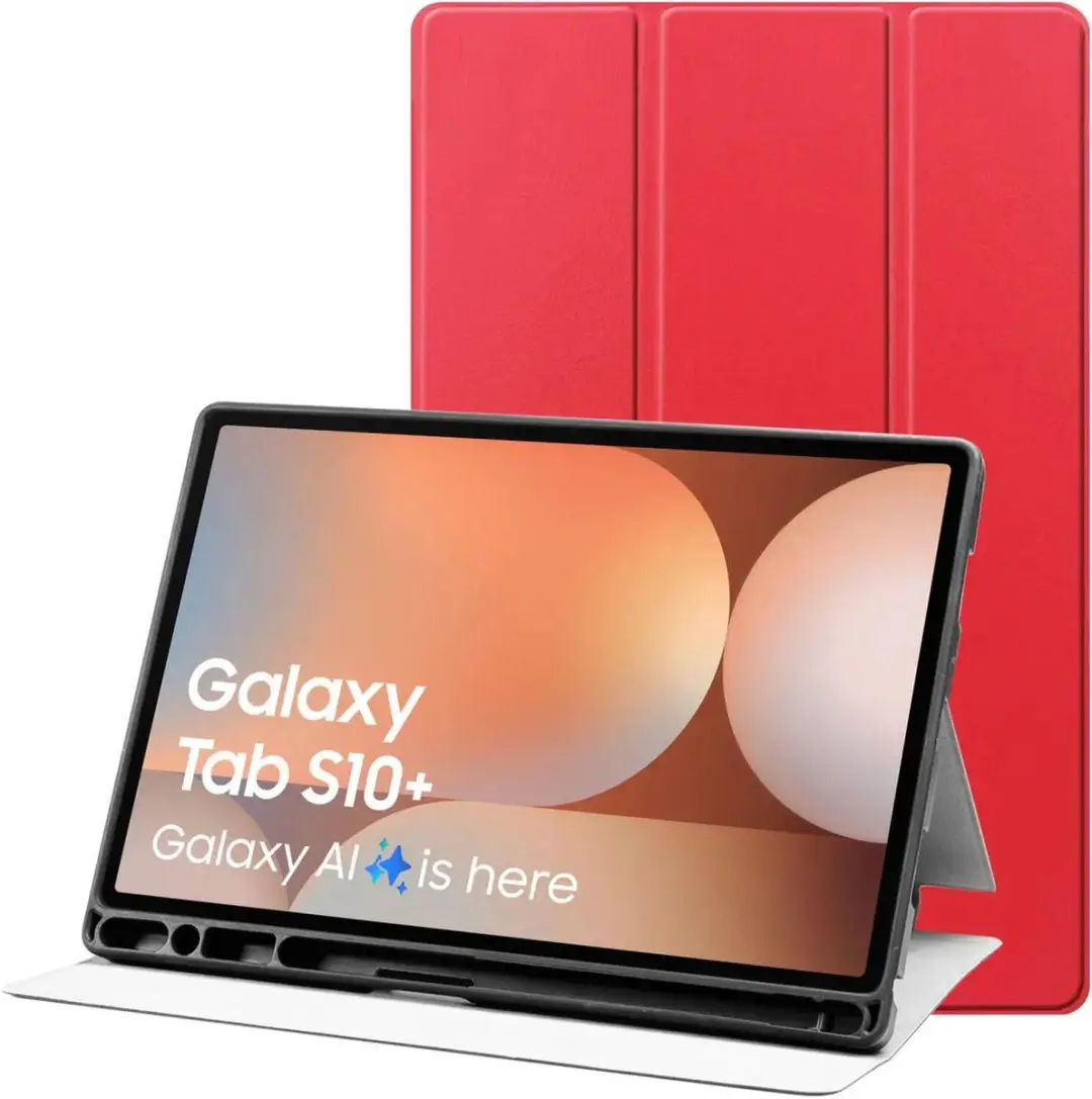 Selected Tablet Hoes Samsung Galaxy Tab S10+/S9+ Tri-Fold Book Case