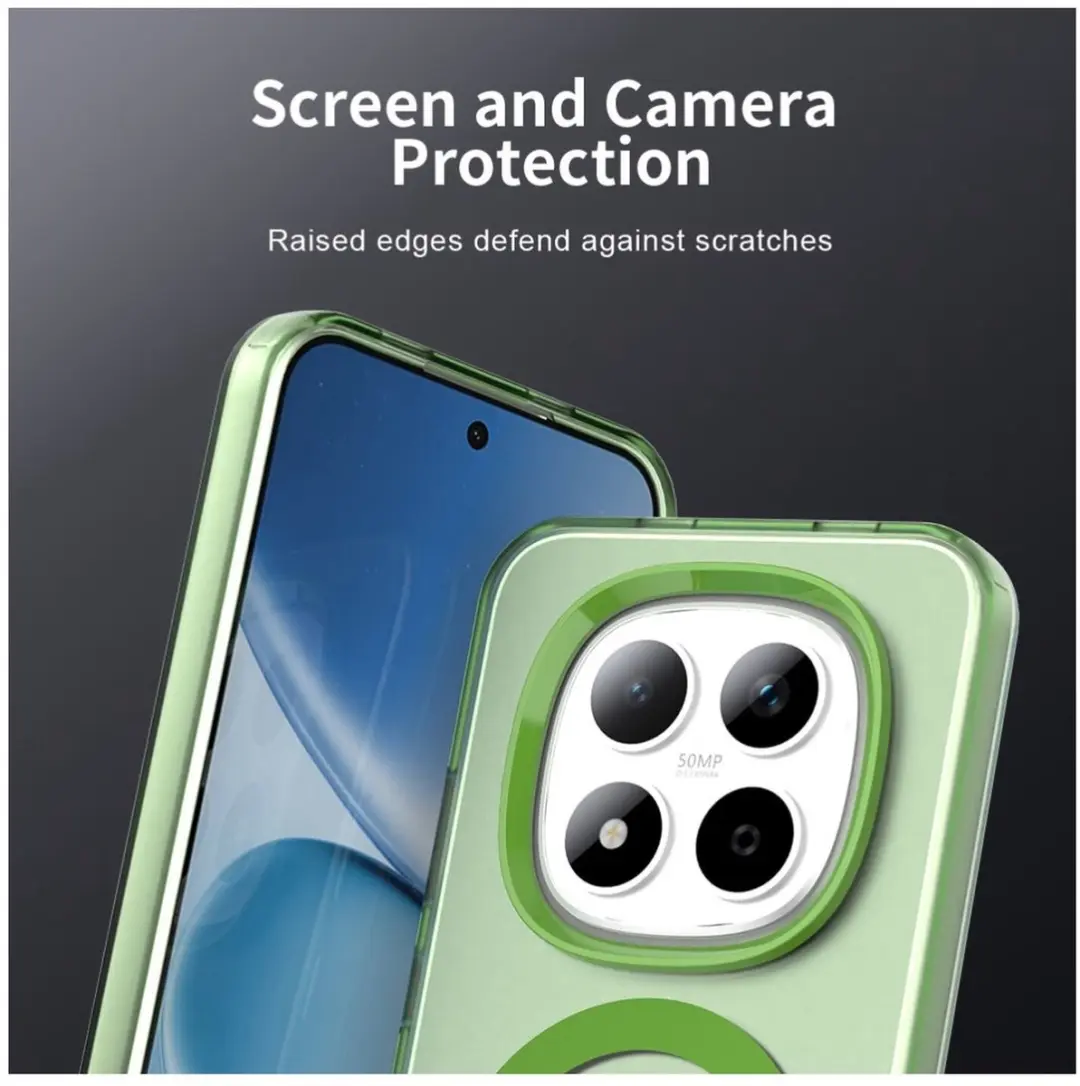 Selected MagSafe Backcover Xiaomi Redmi Note 15 Pro 5G - Groen