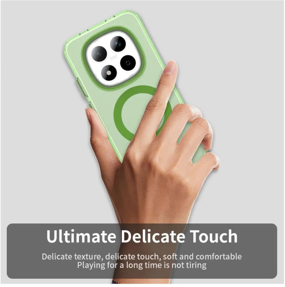Selected MagSafe Backcover Xiaomi Redmi Note 15 Pro 5G - Groen