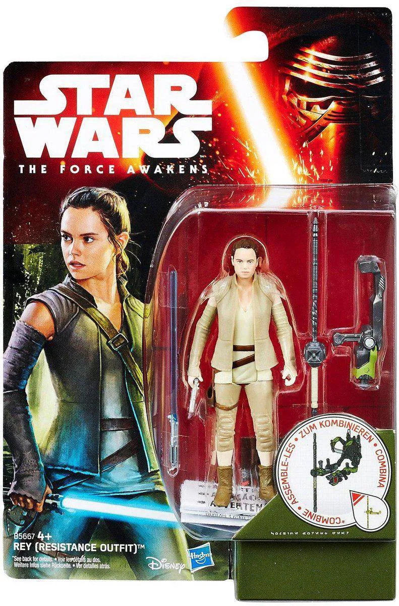 Star Wars Rey Resistance Outfit Speelfiguur