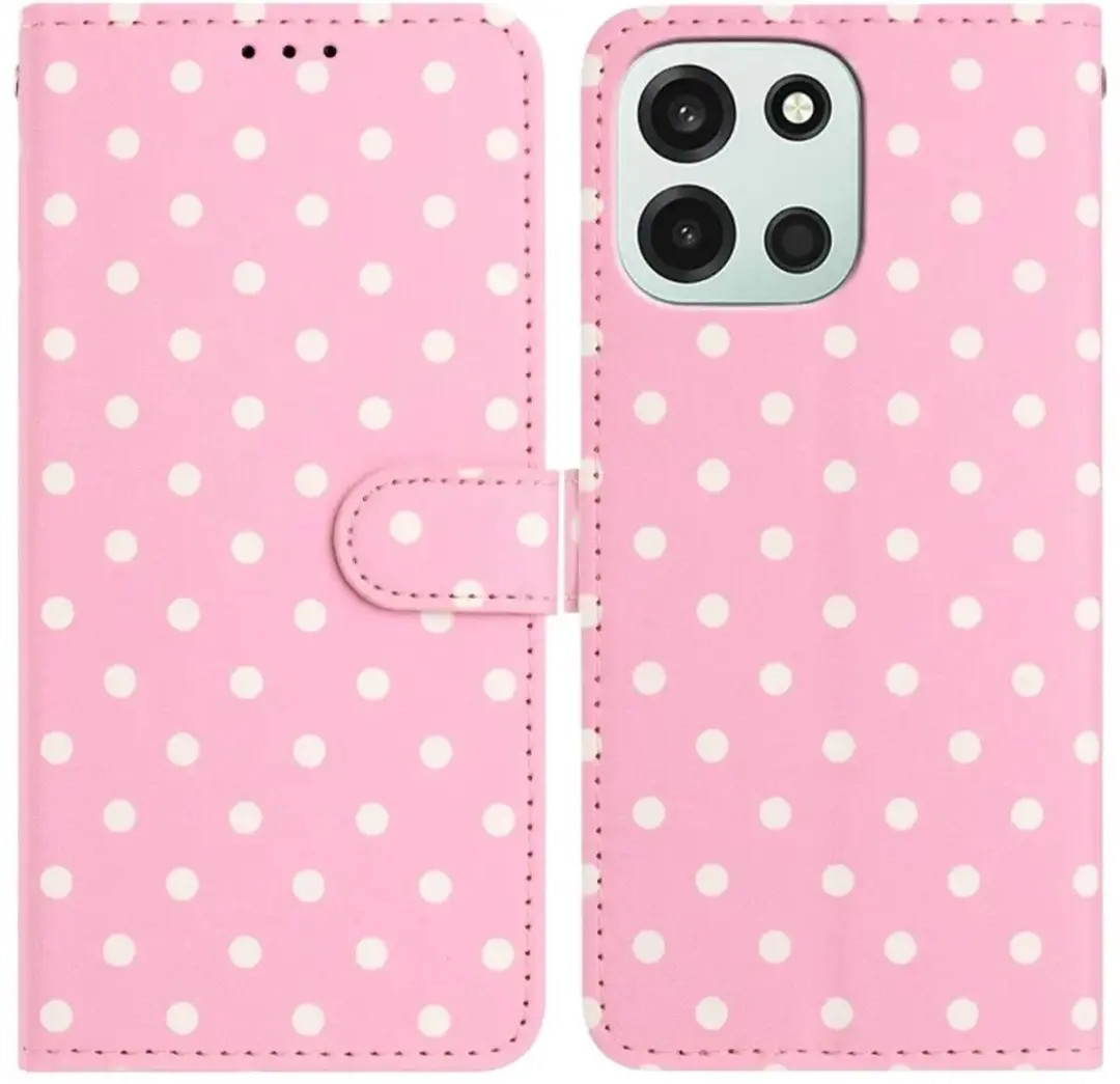 Selected OnePlus Nord 6 Hoesje Polka Dot Wallet