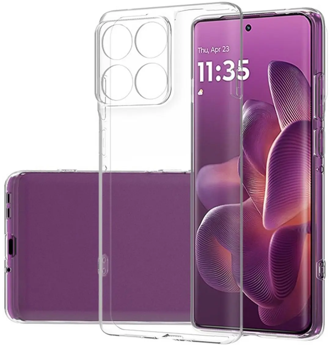Selected Transparant TPU Hoesje Motorola Edge 60