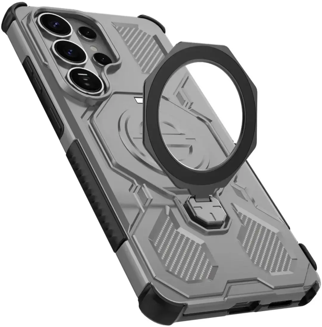 Selected Hoesje Samsung Galaxy S26 Ultra MagSafe Grijs