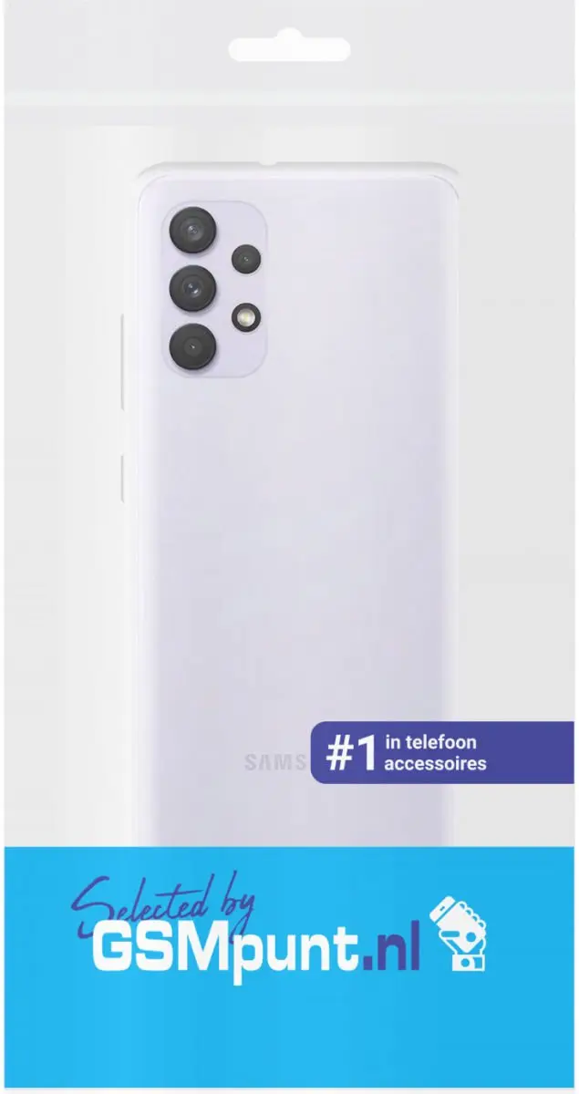 Selected by GSMpunt Transparant TPU Hoesje Samsung Galaxy A32 4G