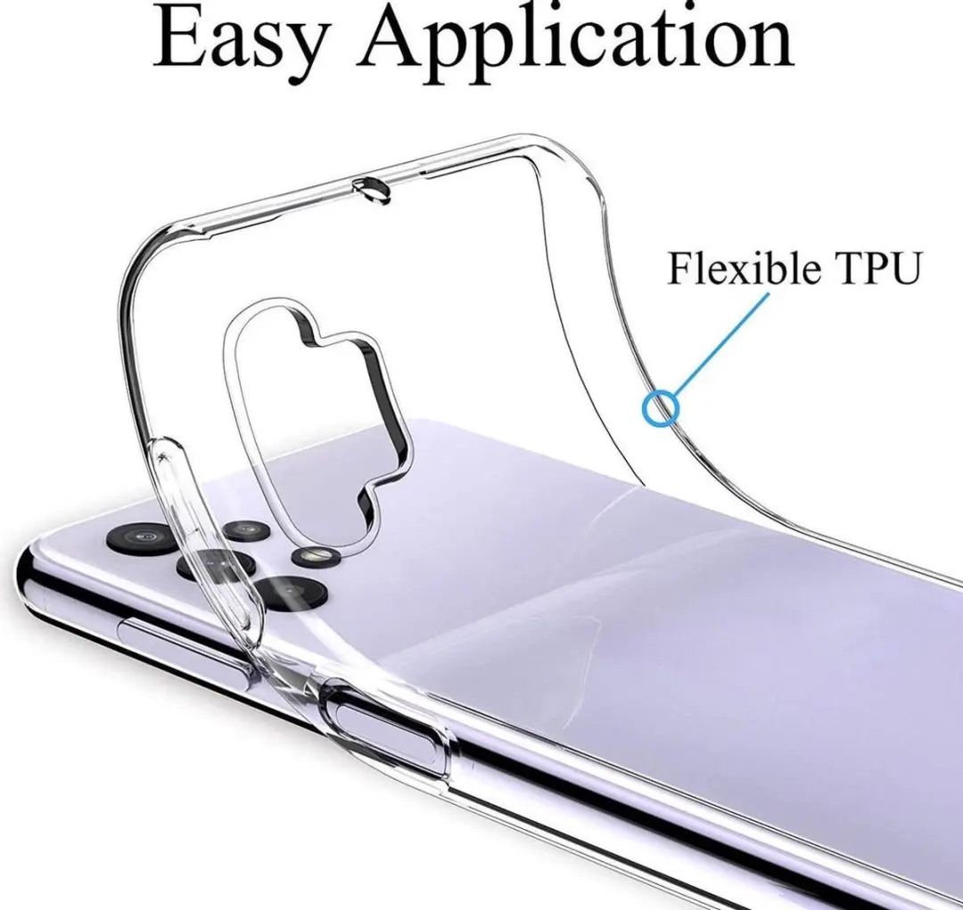 Selected by GSMpunt Transparant TPU Hoesje Samsung Galaxy A32 4G