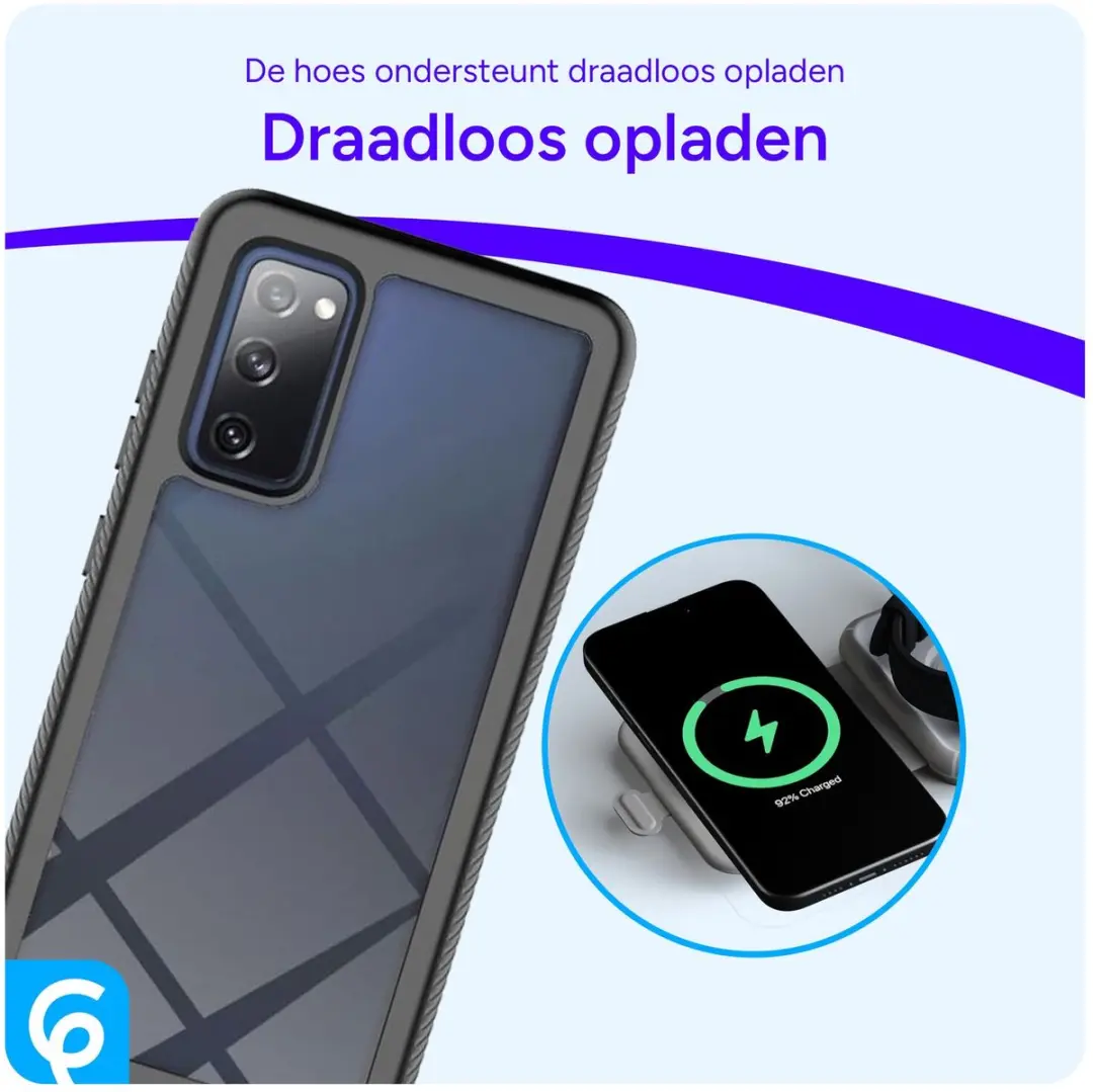 Selected Hoesje Samsung Galaxy S20 FE - Full Protect Zwart