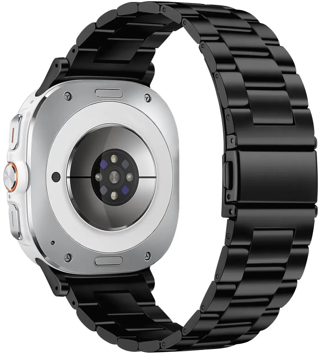 Selected SBG RVS Schakelband Samsung Galaxy Watch Ultra - Zwart