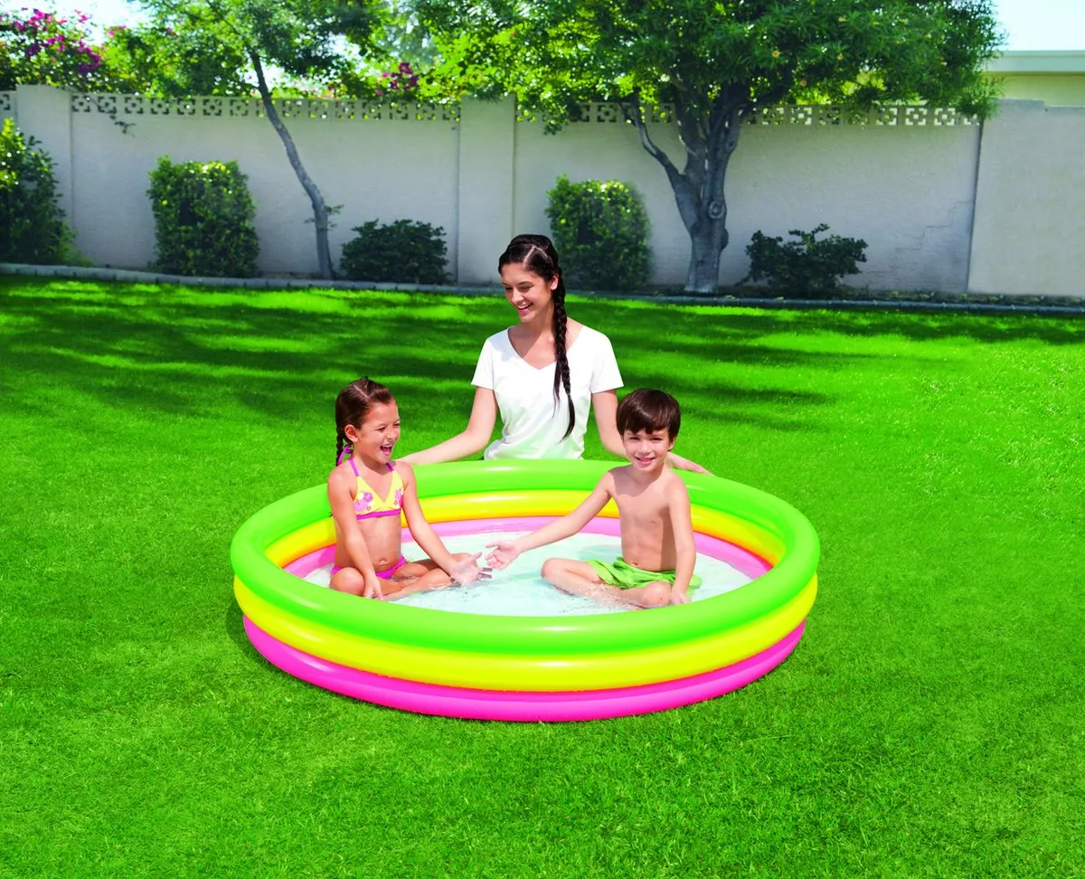 Bestway Rainbow Opblaasbaar Zwembad 157cm - 522L