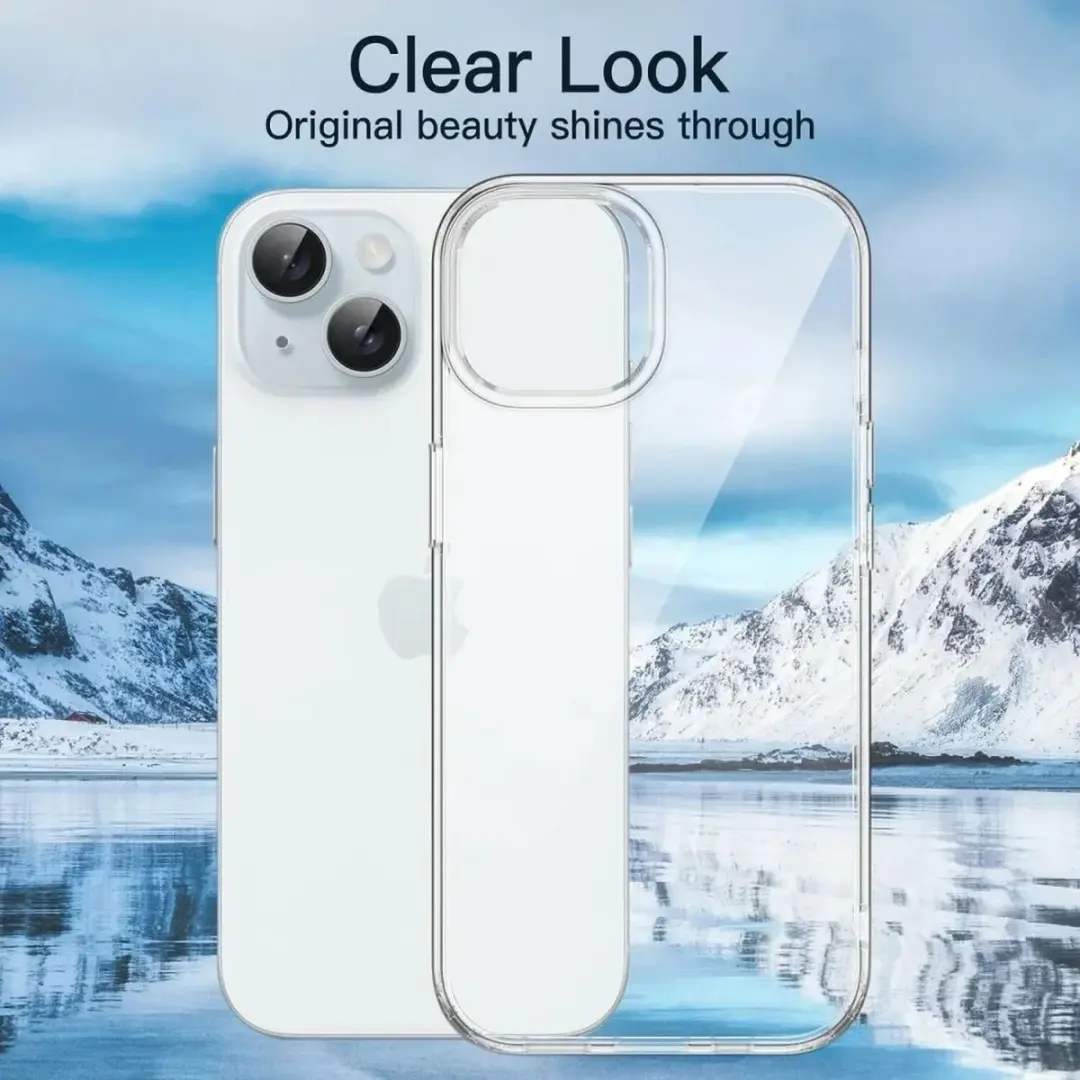 Selected Transparant TPU Hoesje iPhone 15 Plus