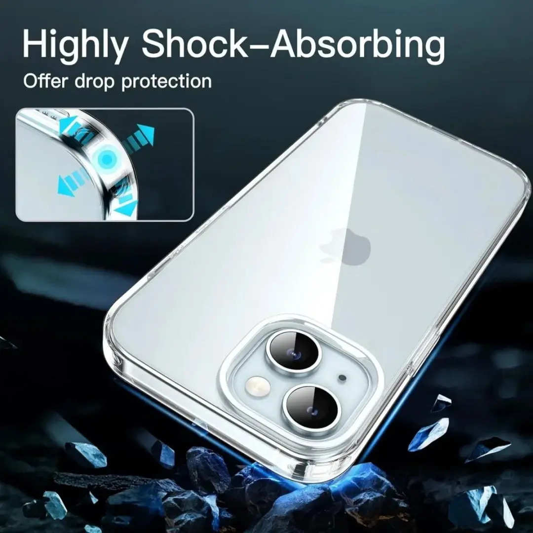 Selected Transparant TPU Hoesje iPhone 15 Plus