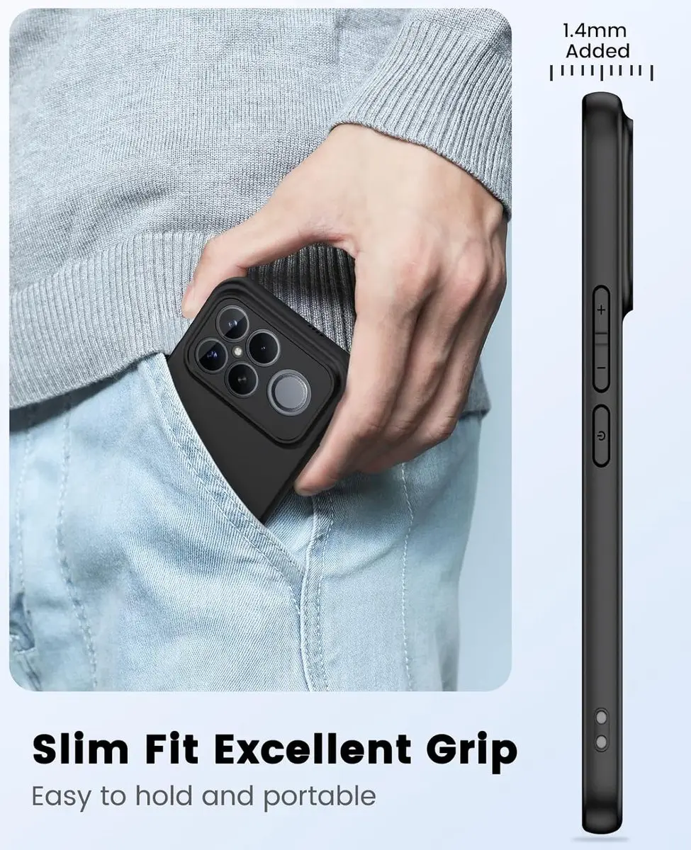 Selected Zwart TPU Hoesje Xiaomi Poco F8 Ultra - Ultra Dun - afbeelding 6 van 6