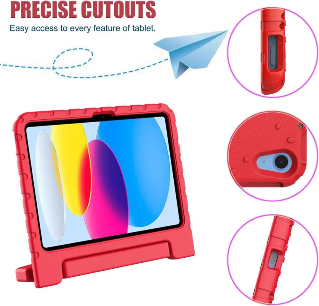 Selected Kinder Tablethoes Rood - Apple iPad 10/11 (10.9")
