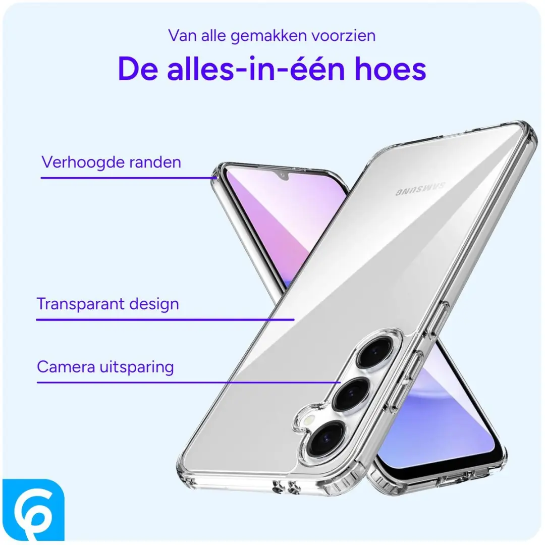 Selected Transparant TPU Hoesje Samsung Galaxy A16 - afbeelding 6 van 6