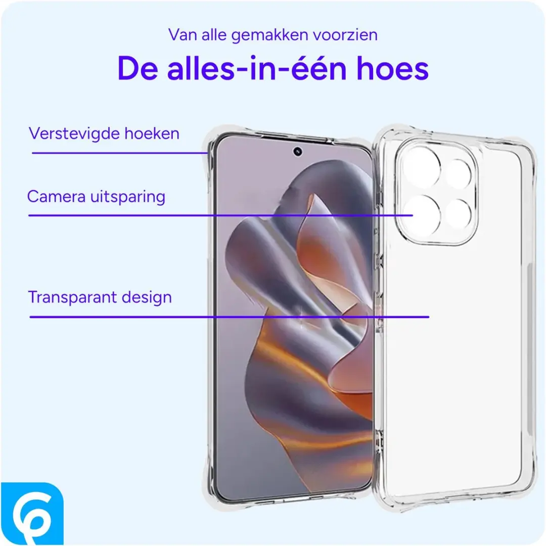 Selected Transparant Hoesje Motorola Edge 50 Neo - Schokbestendig