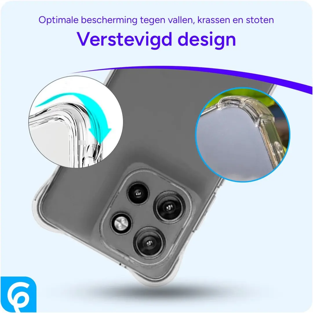 Selected Transparant Hoesje Motorola Edge 50 Neo - Schokbestendig